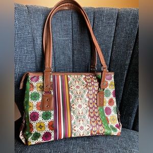 Unique Pattern Relic Shoulder Bag